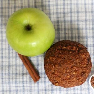 Здравословни мъфини с овесени ядки и ленено семе